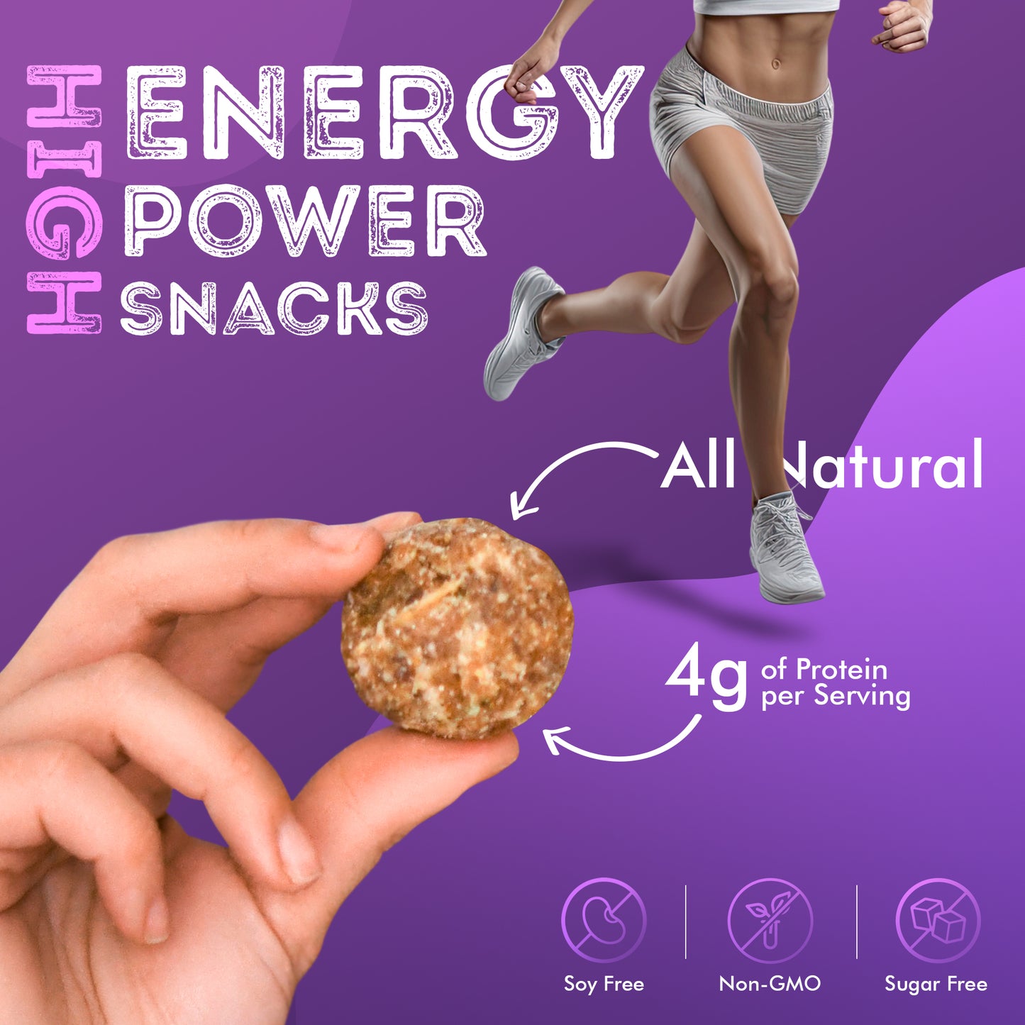 Indian Superfood Energy Balls, On-The-Go Single Serve Snack